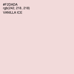 #F2DADA - Vanilla Ice Color Image